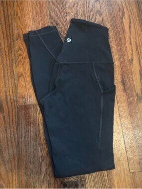 Gray lululemon leggings size 2